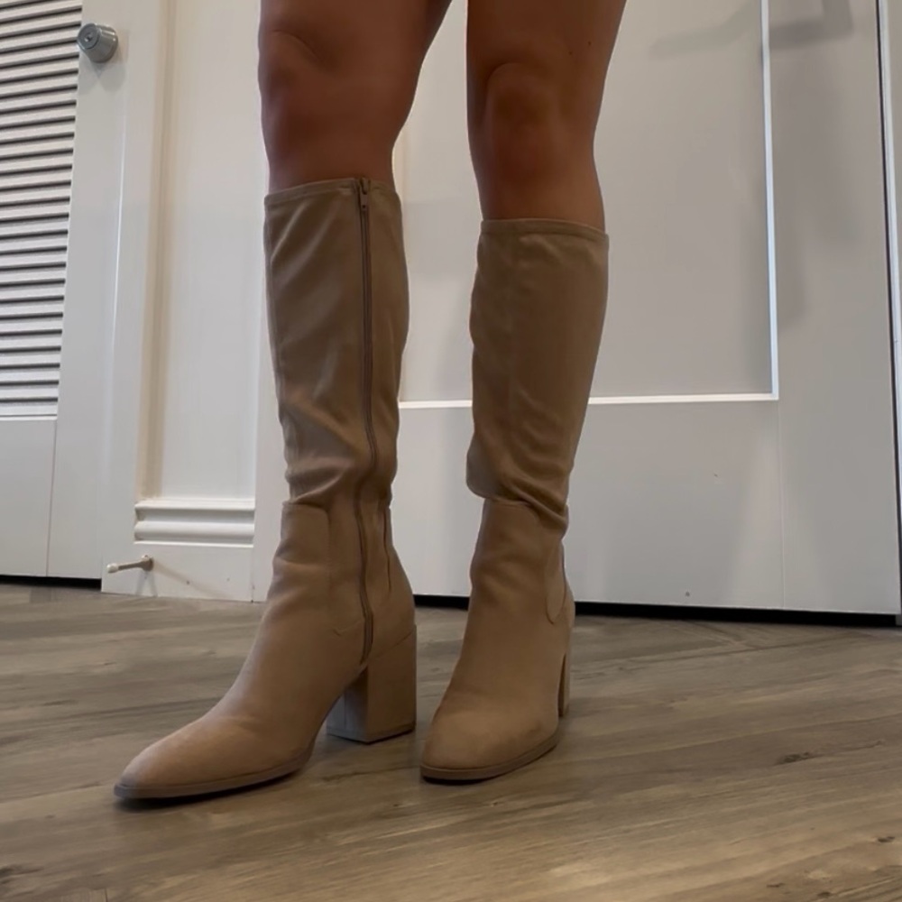 Vionic Tan Heeled Boots